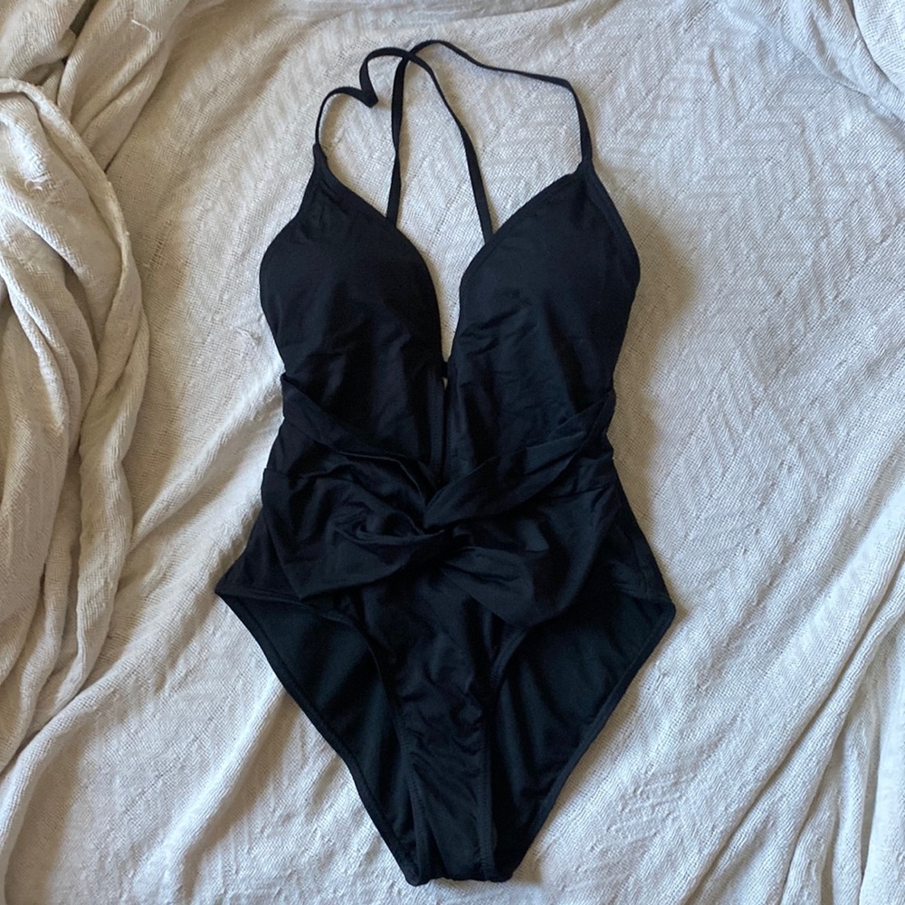 Böhme Black one-piece swimsuit. XS